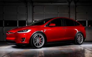 Tesla Model X P90D on Vossen Wheels (ML-X2) '2019